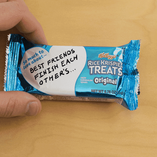  A best friend knows that just one treat isn't going to cut it. #BestFriendsDay #SoMuchToLove 