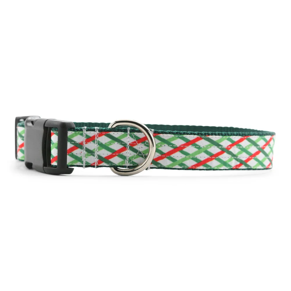 Christmas Lattice Dog Collar