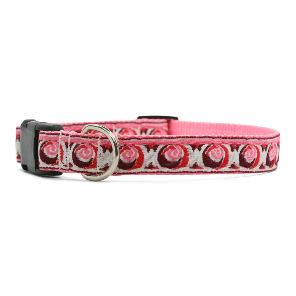 Pink Wave Dog Collar