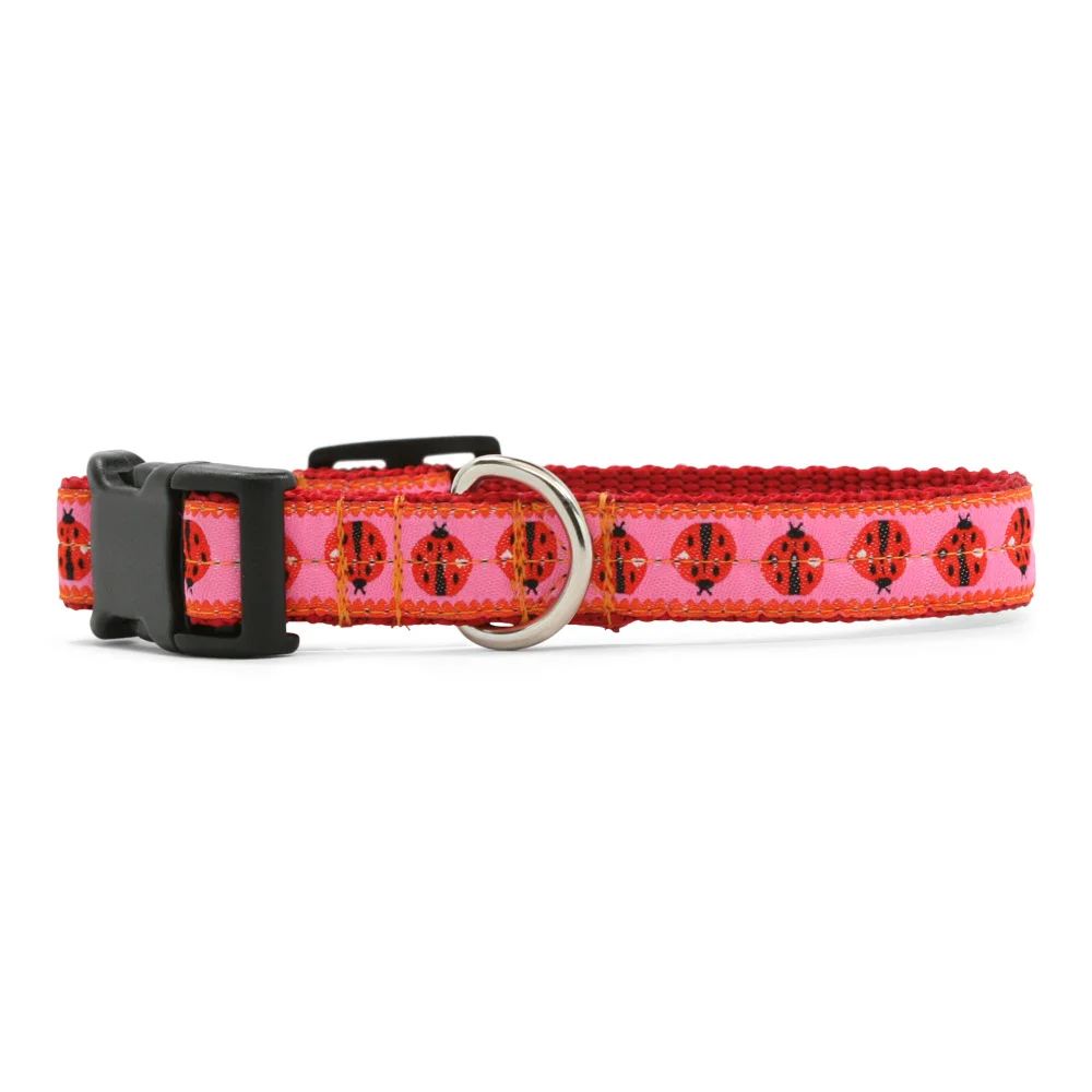 Pink Ladybug Collar