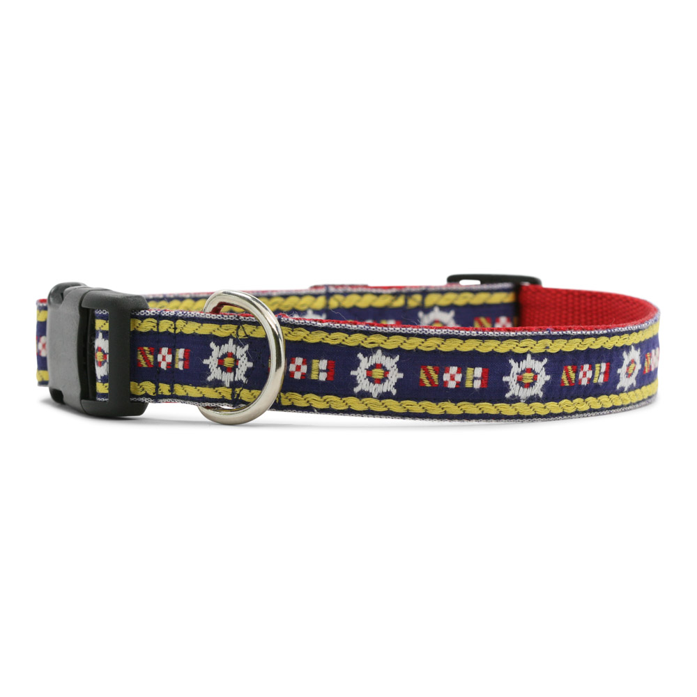 Anchors Away Dog Collar