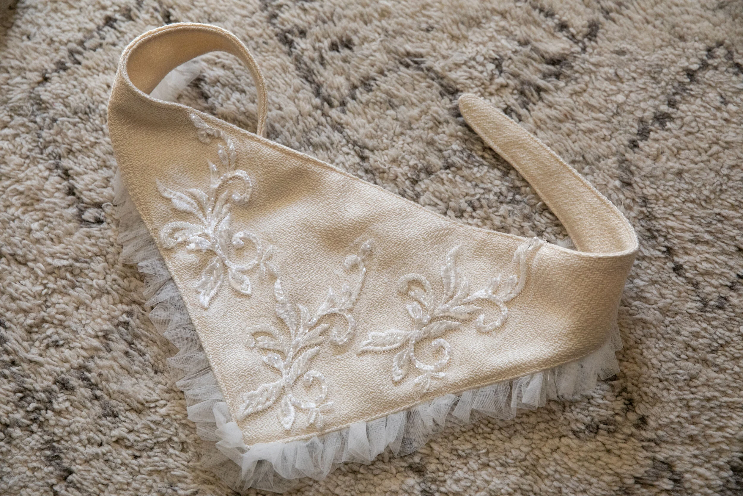 My Wedding Dress Dog Bandana