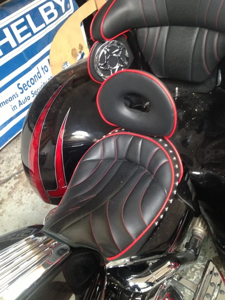 Custom Motorcycle Seat 
