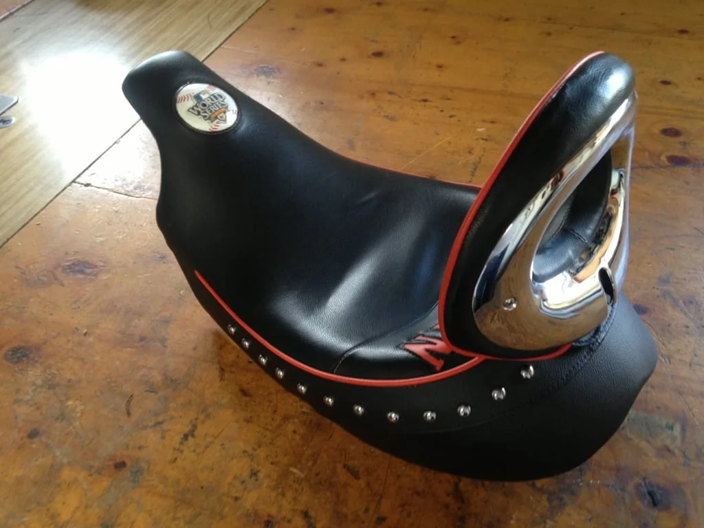 Custom Motorcycle Seat Upholstery