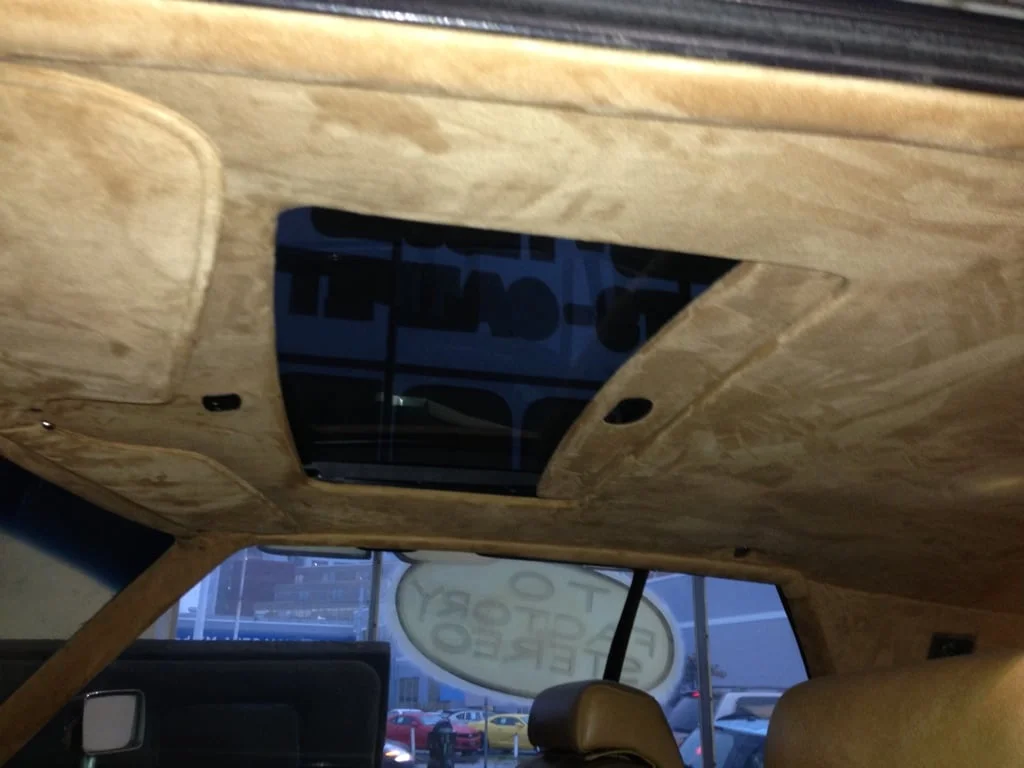 Headliner and Sunroof Installation
