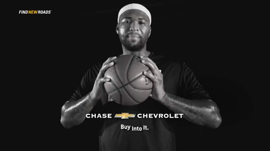 Demarcus Cousins - Chase Chevrolet  (2016)
