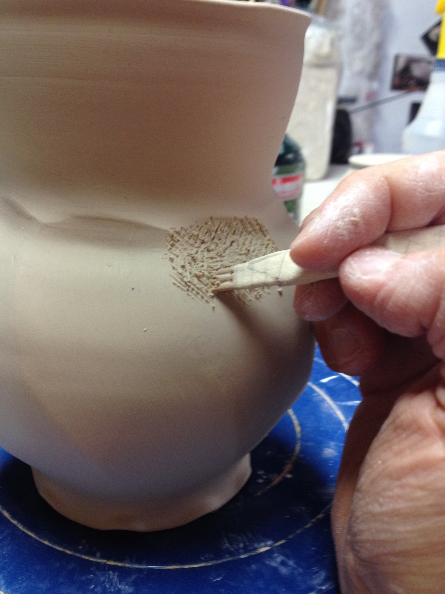 Attaching handles