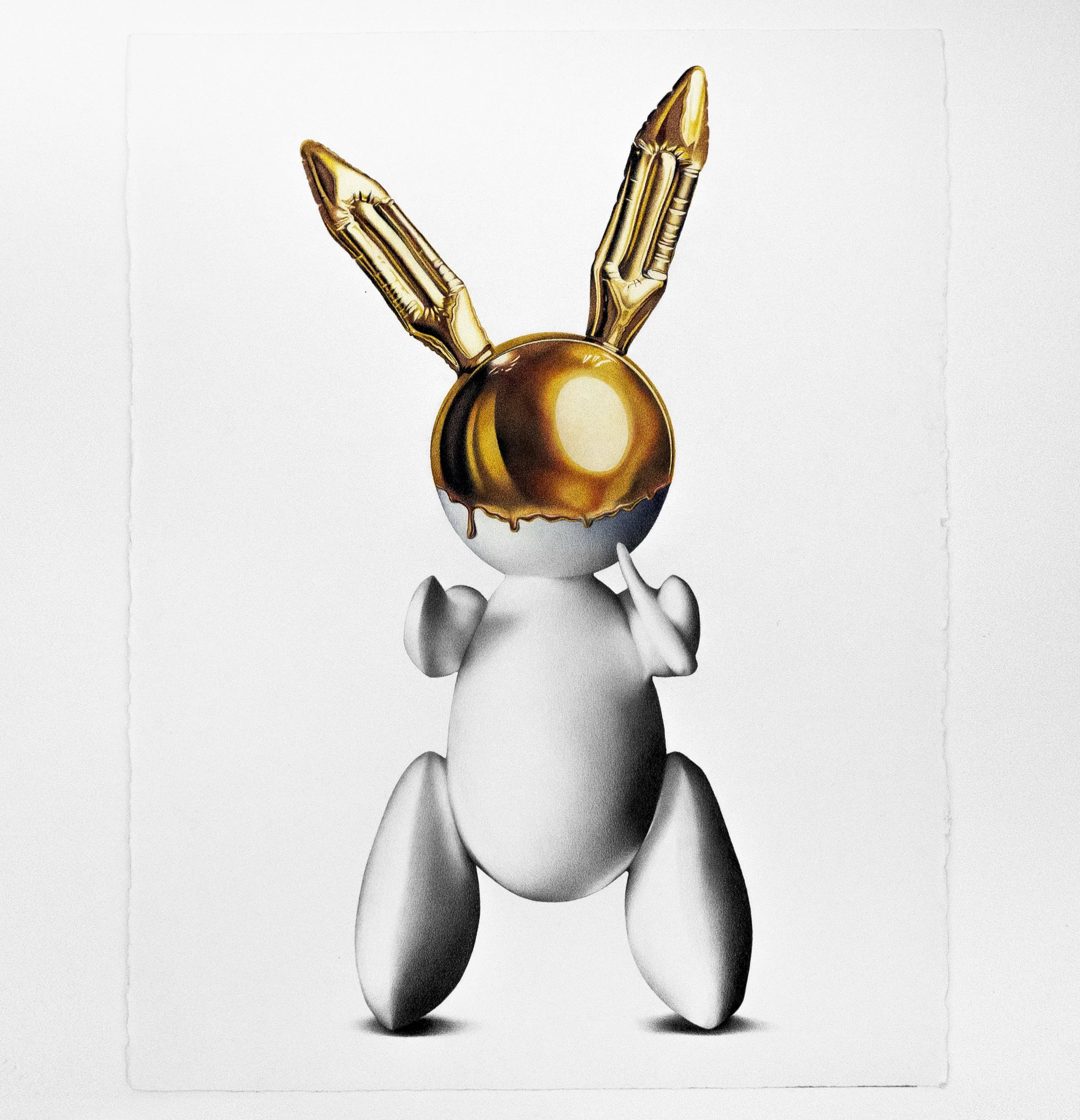 NAKED KOONS RABBIT