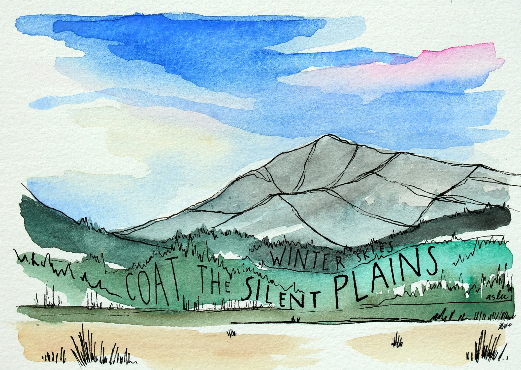 silent plains.