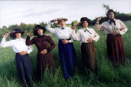 L-R: Nancy Minden, Nauni Parkinson, Susan Newman, Janette Winslow, Whitney Barris