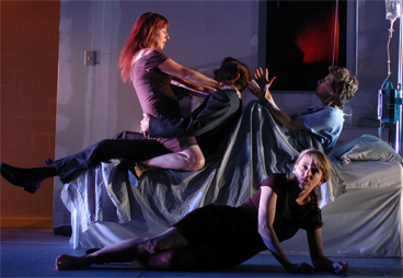 L-R: Julie Vincent, Robert Lalonde, Markita Boies, and Anne Caron