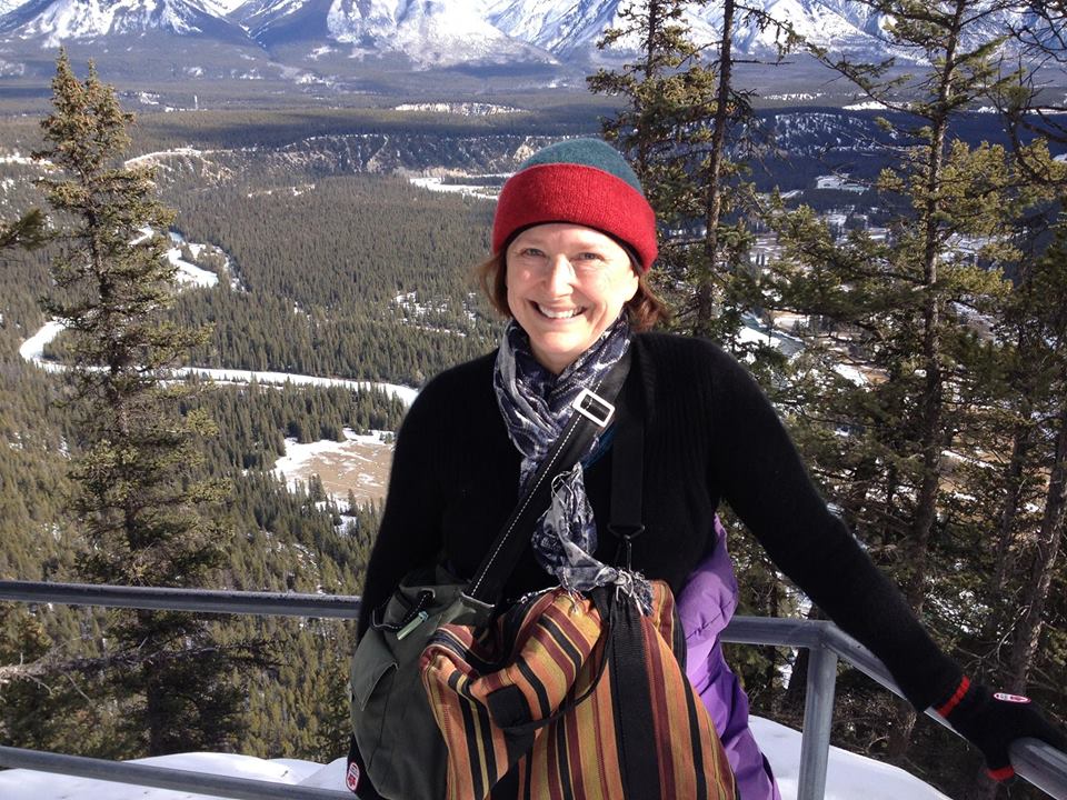 At the Banff Centre Playwrights Colony, 2016. Photo by Natasha Greenblatt.