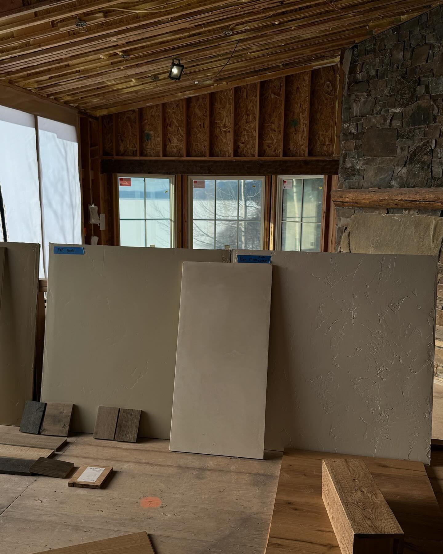 #montanamaisonproject coming soon (and by soon I mean years). Make sure to call us before you think you need to! I went on a site visit today for a project I started 3+ years ago. Design is a process and involves thousands of decisions. You don&rsquo