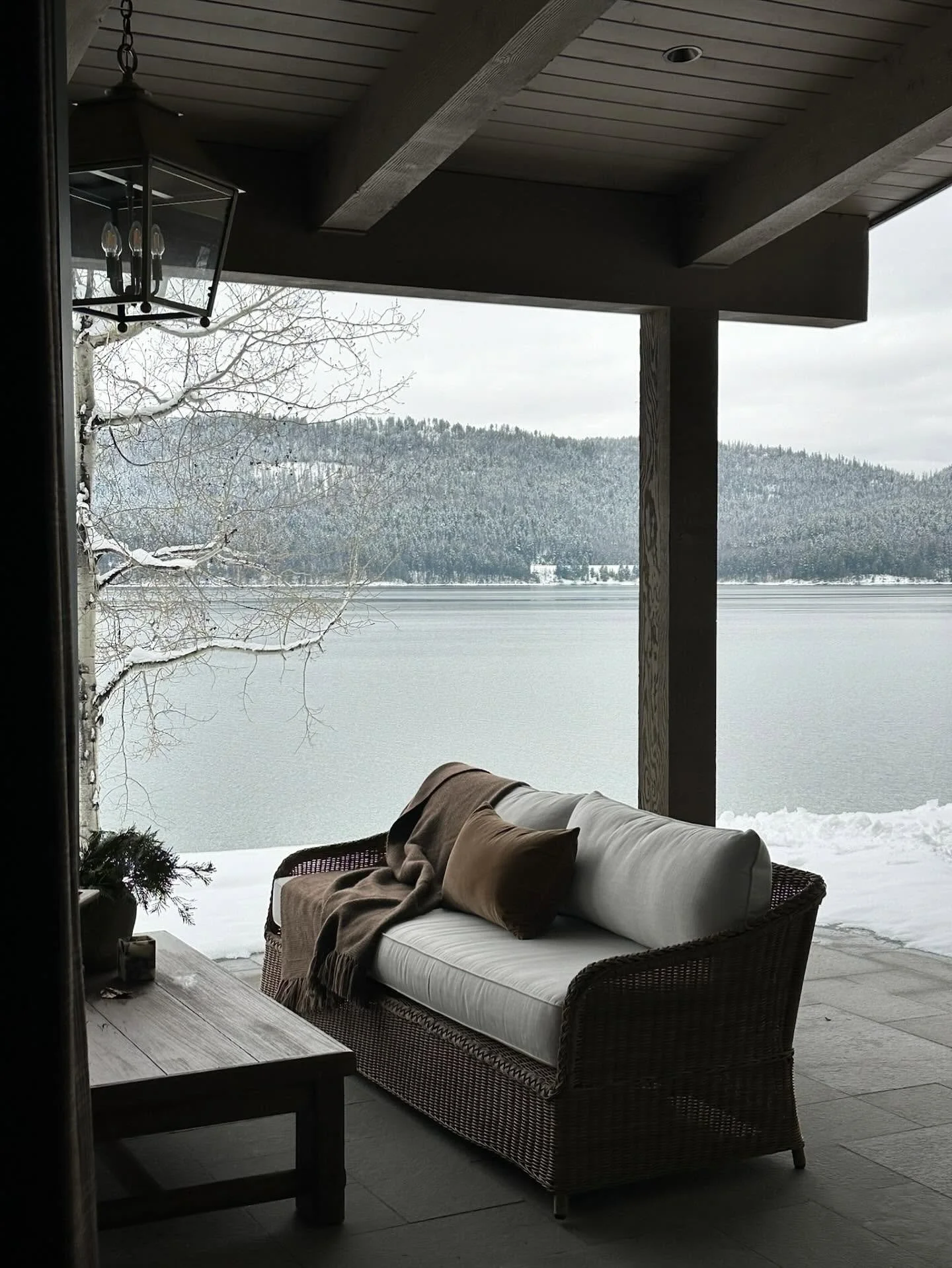 Our hearts are full after shooting our incredible Montana Maison project. These project shoots turn into core memories &mdash; from sliding down the long driveway in our rental car to watching our California photography crew gasp as a buck casually w