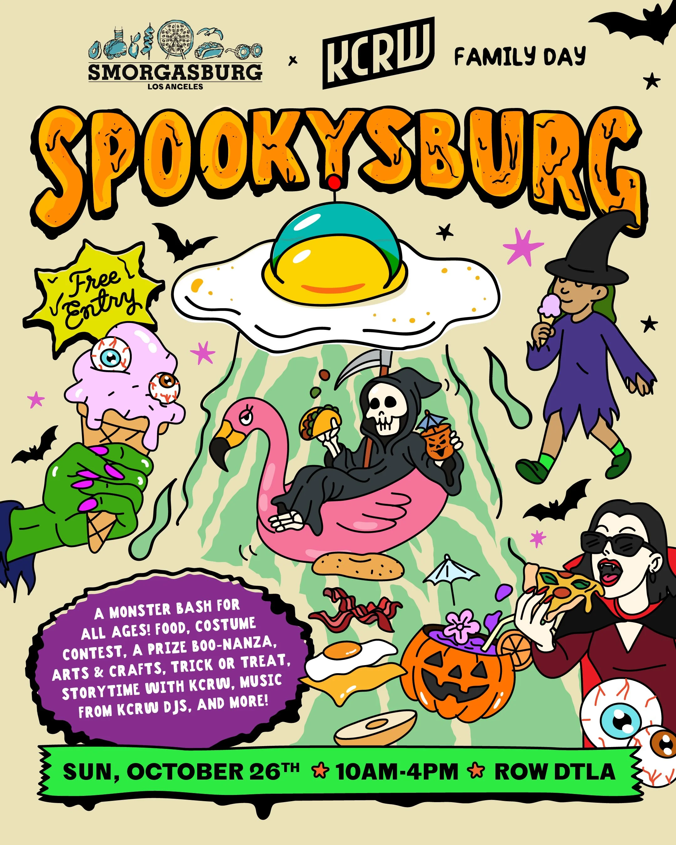 Smorgasburg x KCRW Family Day: Spookysburg! 