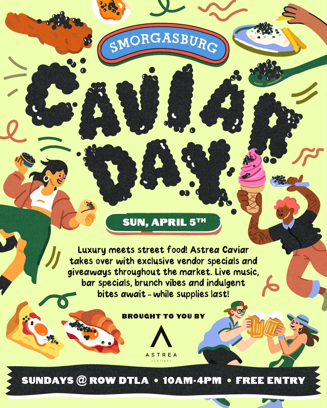 Caviar Day - Easter Sunday 4/5