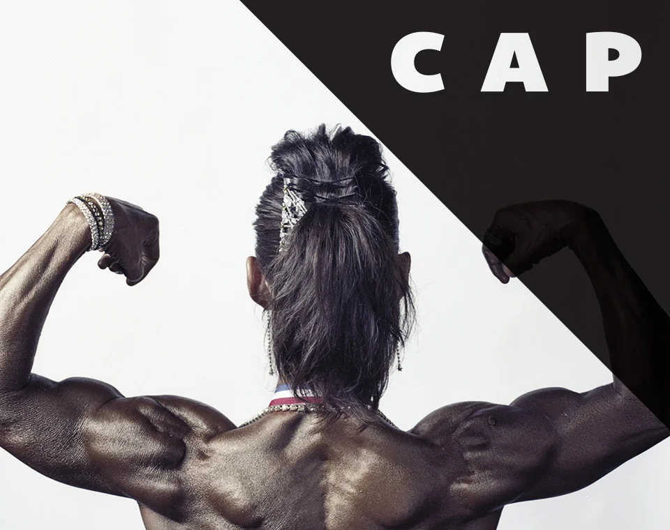 The online magazine, CAP, based out of Austin, TX needed a logo that could be used with the publication’s assortment of content. With this logo, any image can be branded just by adding a black corner. Photo by Evan Prince .