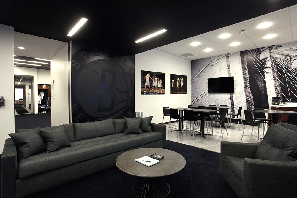 Brooklyn Nets Barclay S Center Official Player S Lounge