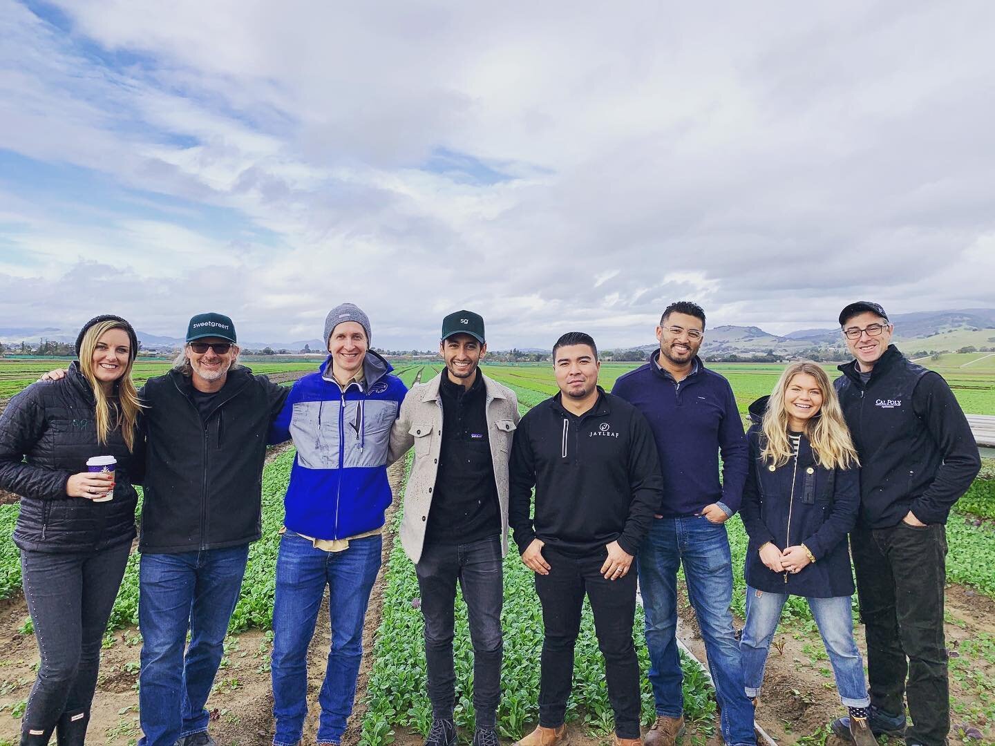 A huge thank you @sweetgreen for coming down and visiting our family farm. We truly appreciate the many years of support, and are excited to see what happens next! 🥗