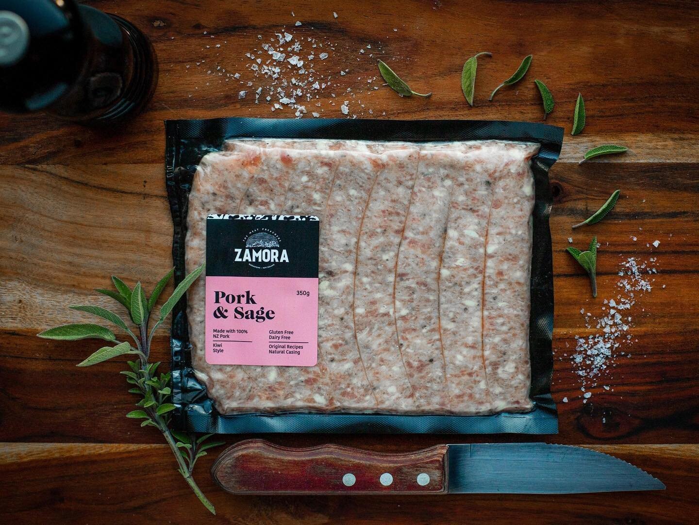 Our delicious range of gourmet sausages are made with only the best ingredients. Some of our favourite ways to enjoy them are with creamy mash potato, a big Autumn salad, or with eggs for breakfast! 

However you like them, Zamora sausages are sure t