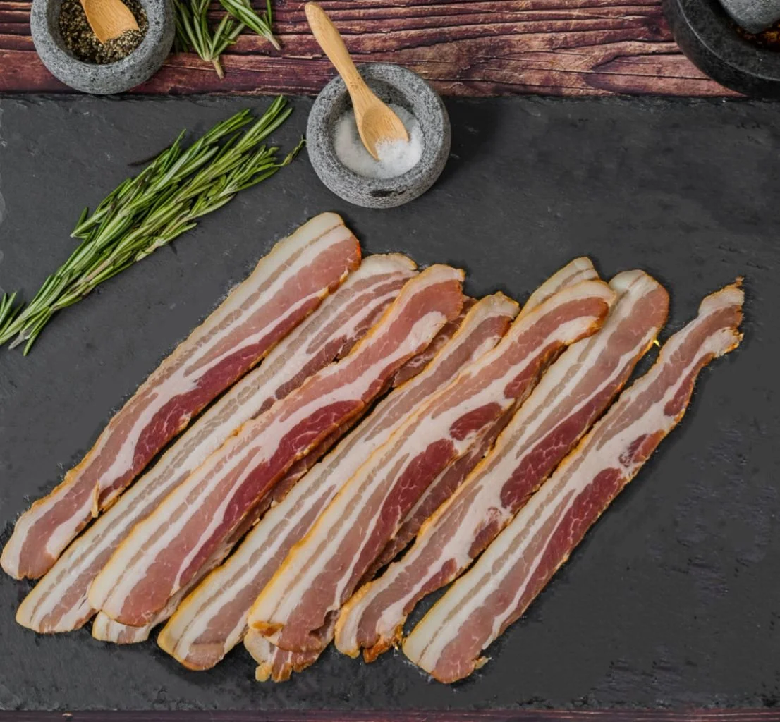 Dry-Cured Cold-Smoked Streaky Bacon