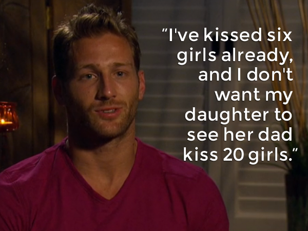 But she can see me kiss six.