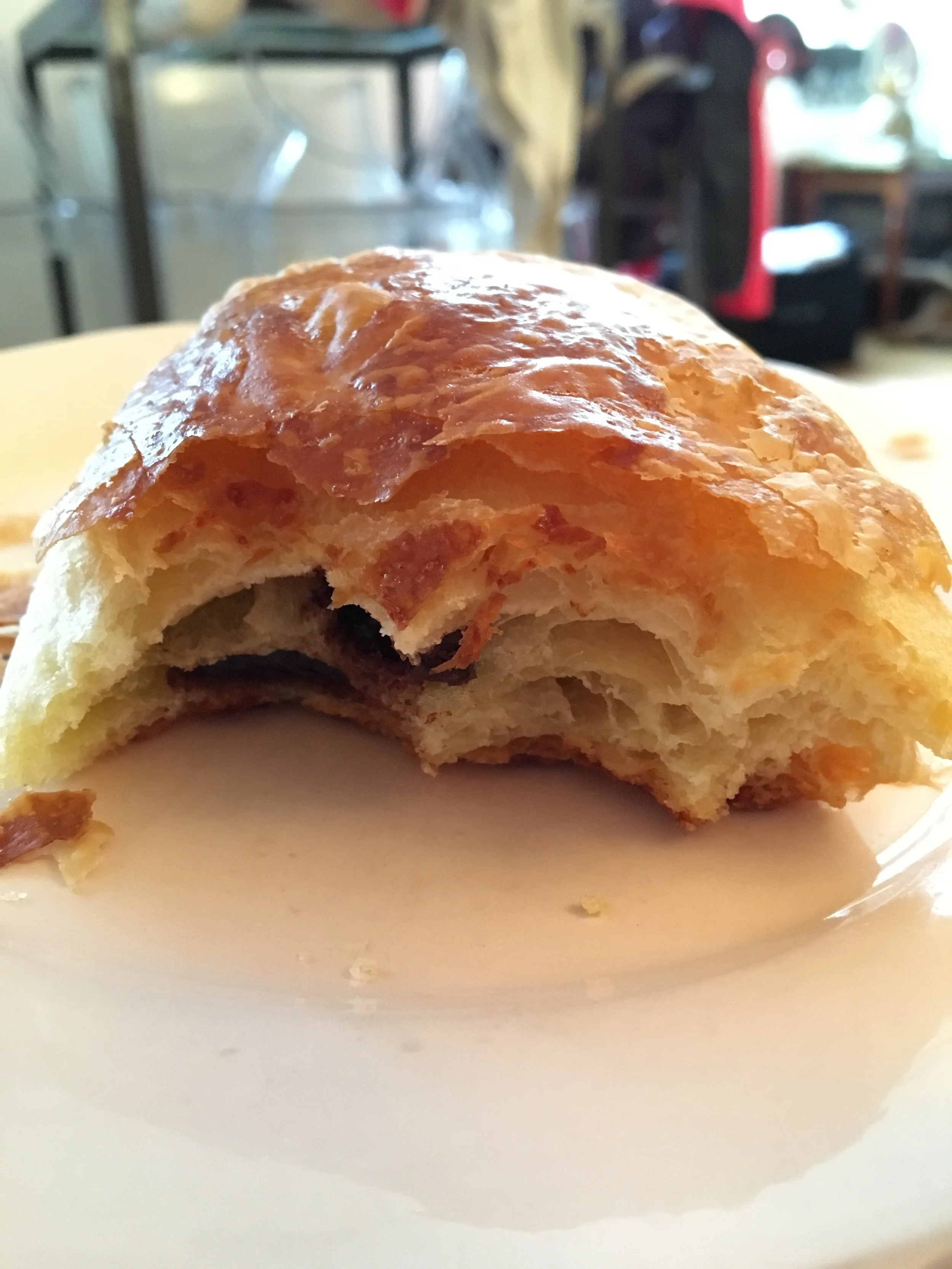 Dessert for breakfast! It's the French way.