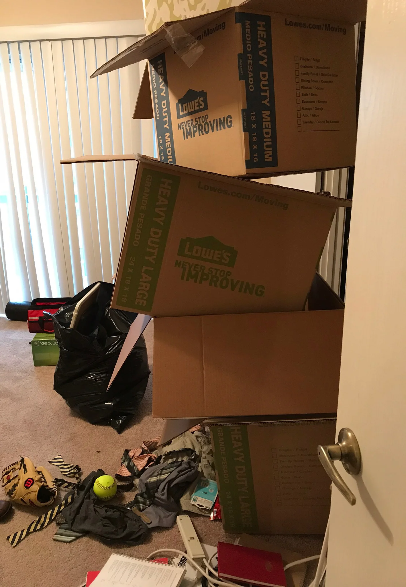 And this was BEFORE I moved any of my stuff in
