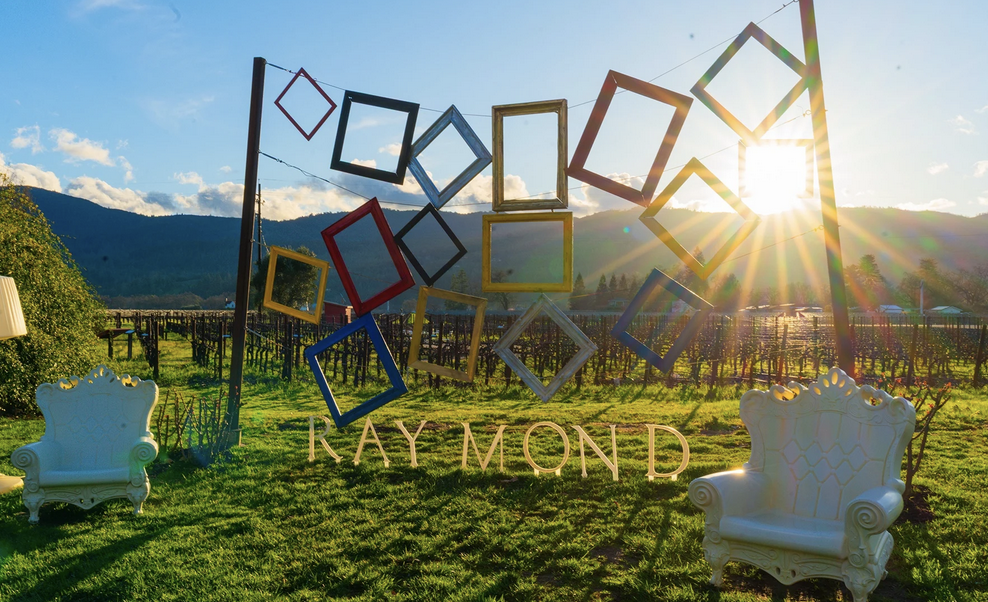 Art at Raymond Vineyards in Napa