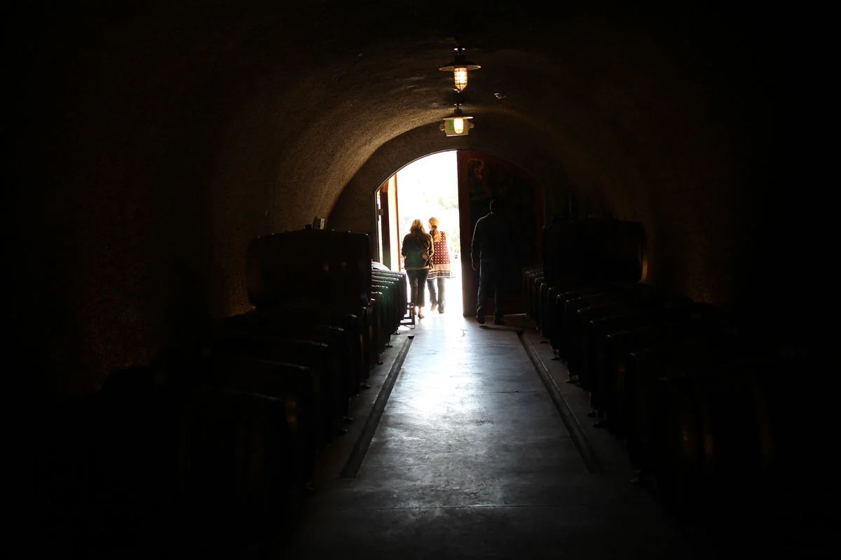 Dutch Henry Winery caves