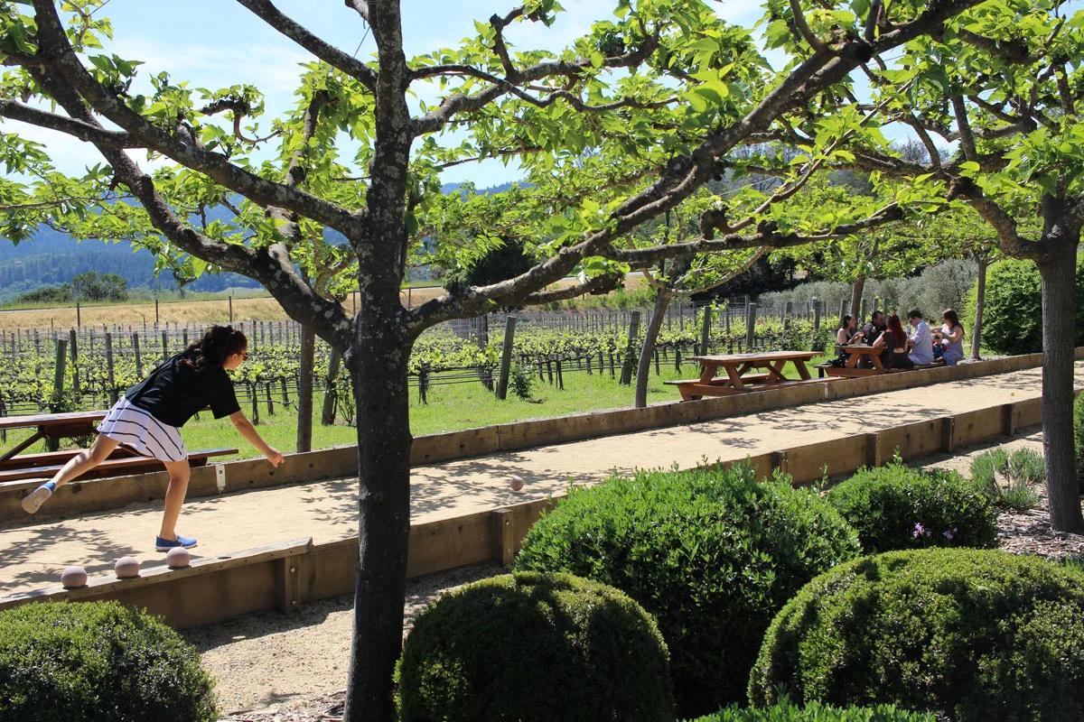 Bocce Ball at Dutch Henry Winery Napa