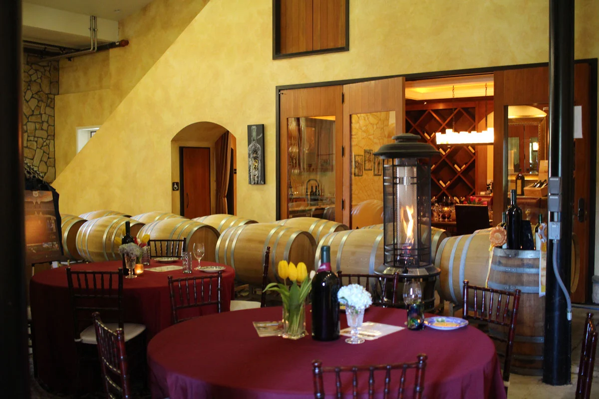 Tasting at Bell Wine Cellars Napa