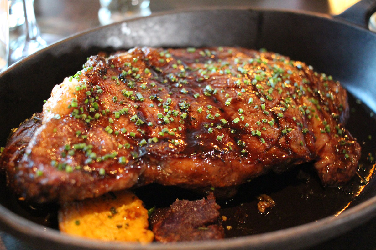 Redd Wood Yountville steak