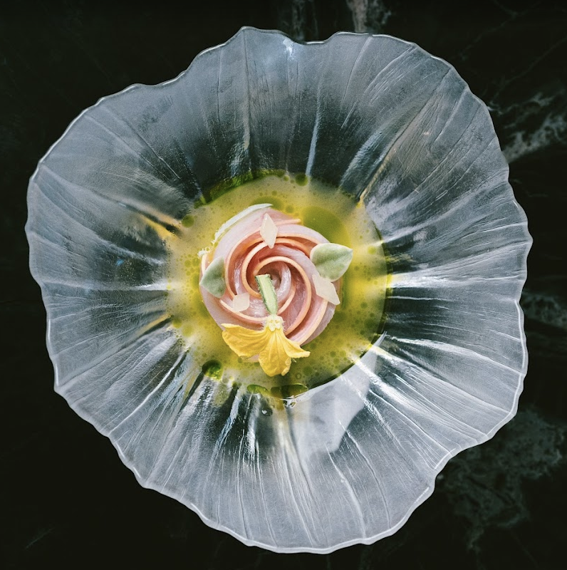 Michelin star dining at Auro in Calistoga