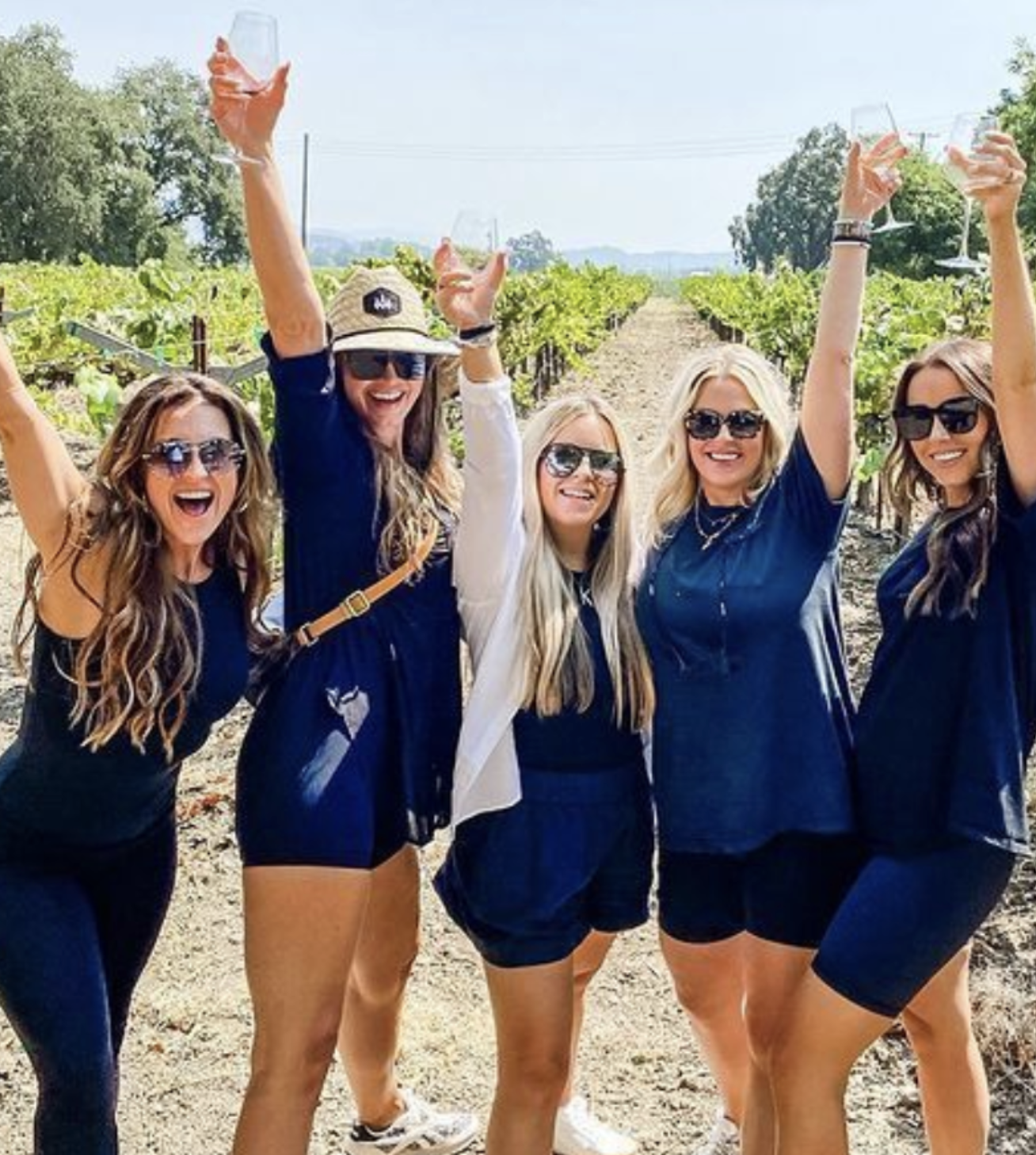 Big Group Wine Tasting at Saddleback Cellars