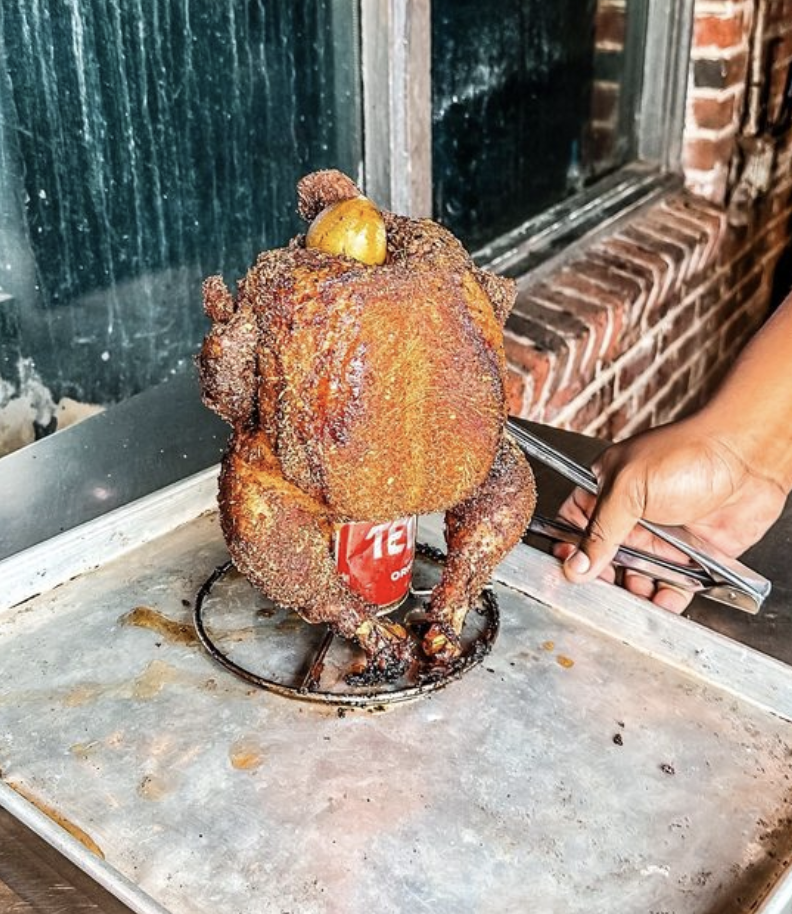 beer can chicken bounty hunter in napa