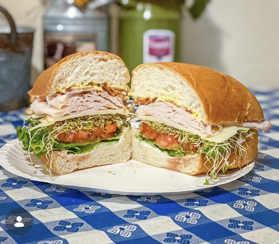 Guigni Deli St Helena Napa sandwich