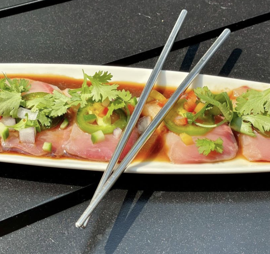 Sushi at Eikos in Napa