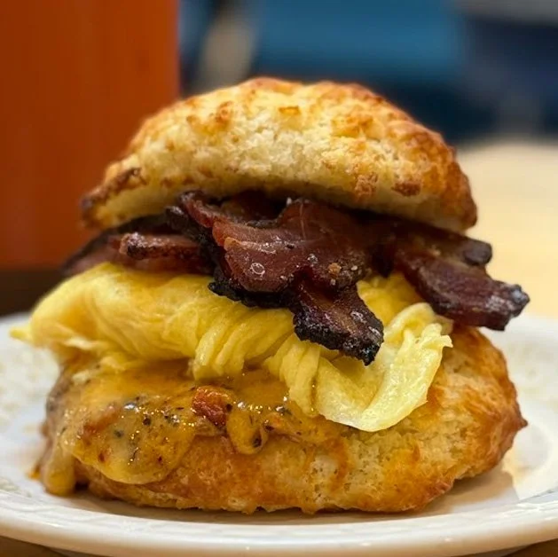 Breakfast sandwich at Contimo in Napa