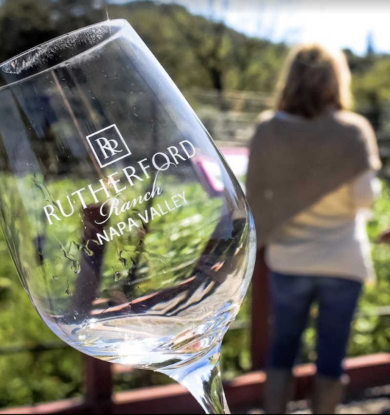 Wine Glass at Rutherford Ranch Winery