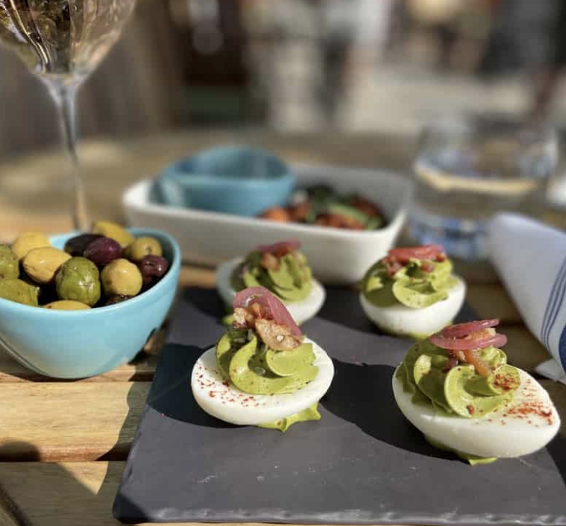 Devil Eggs at TORC in Napa