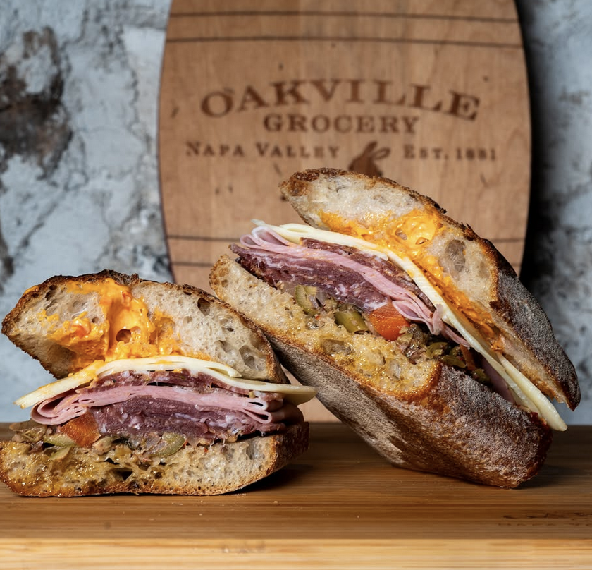 Sandwich at Oakville Grocery