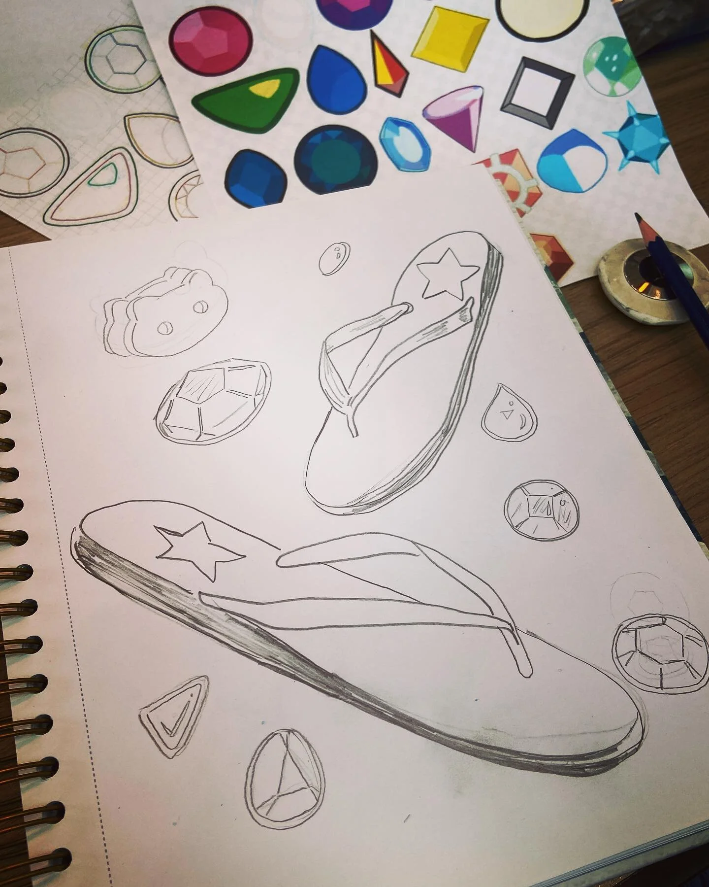 Life and death and love and birth
And peace and war on the planet Earth 🌍💖 Sketches for a new project inspired by Steven Universe 
.
.
#stevenuniverse #sketchbook #stevenuniverseart #stevenuniversefanart #stevenuniversefuture #pinkdiamond