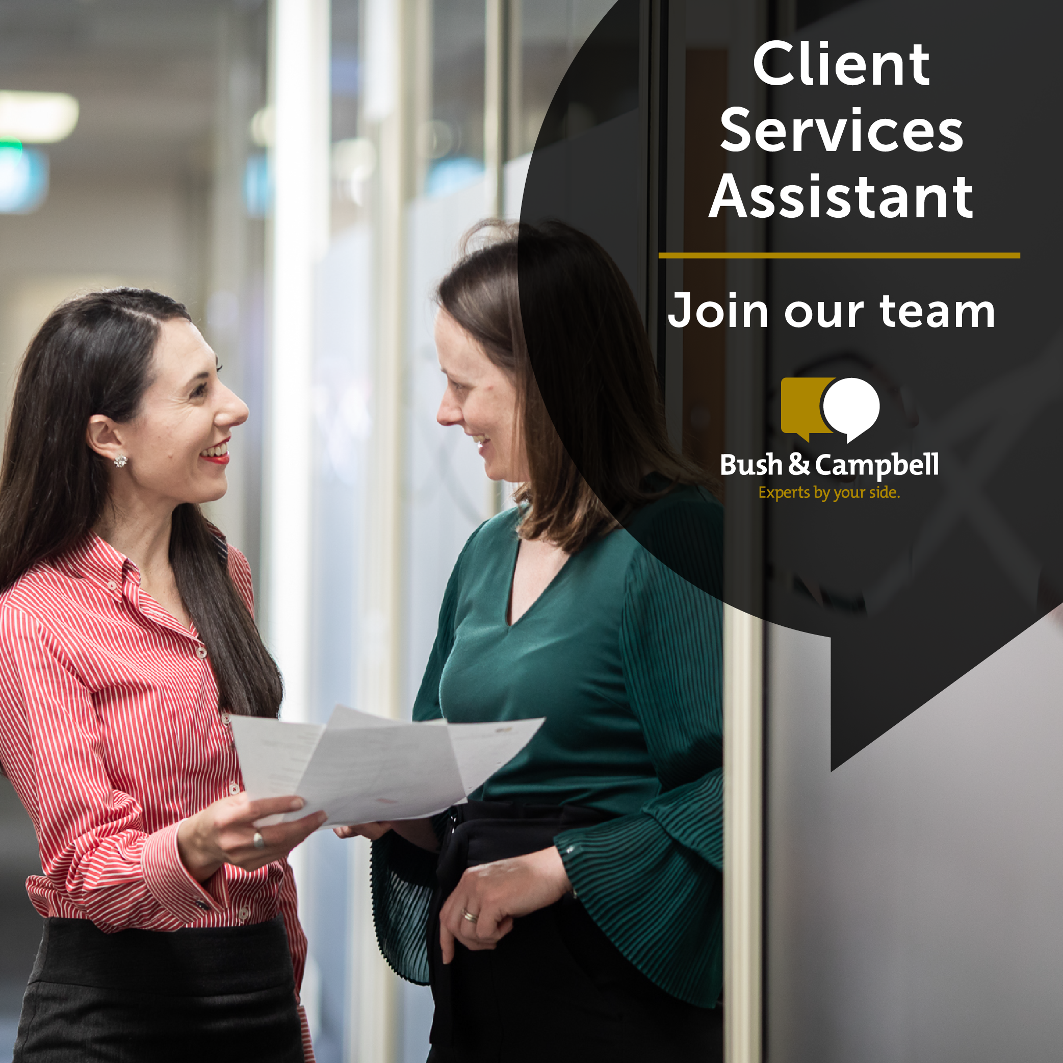 Position Available: Full-Time Client Service Assistant