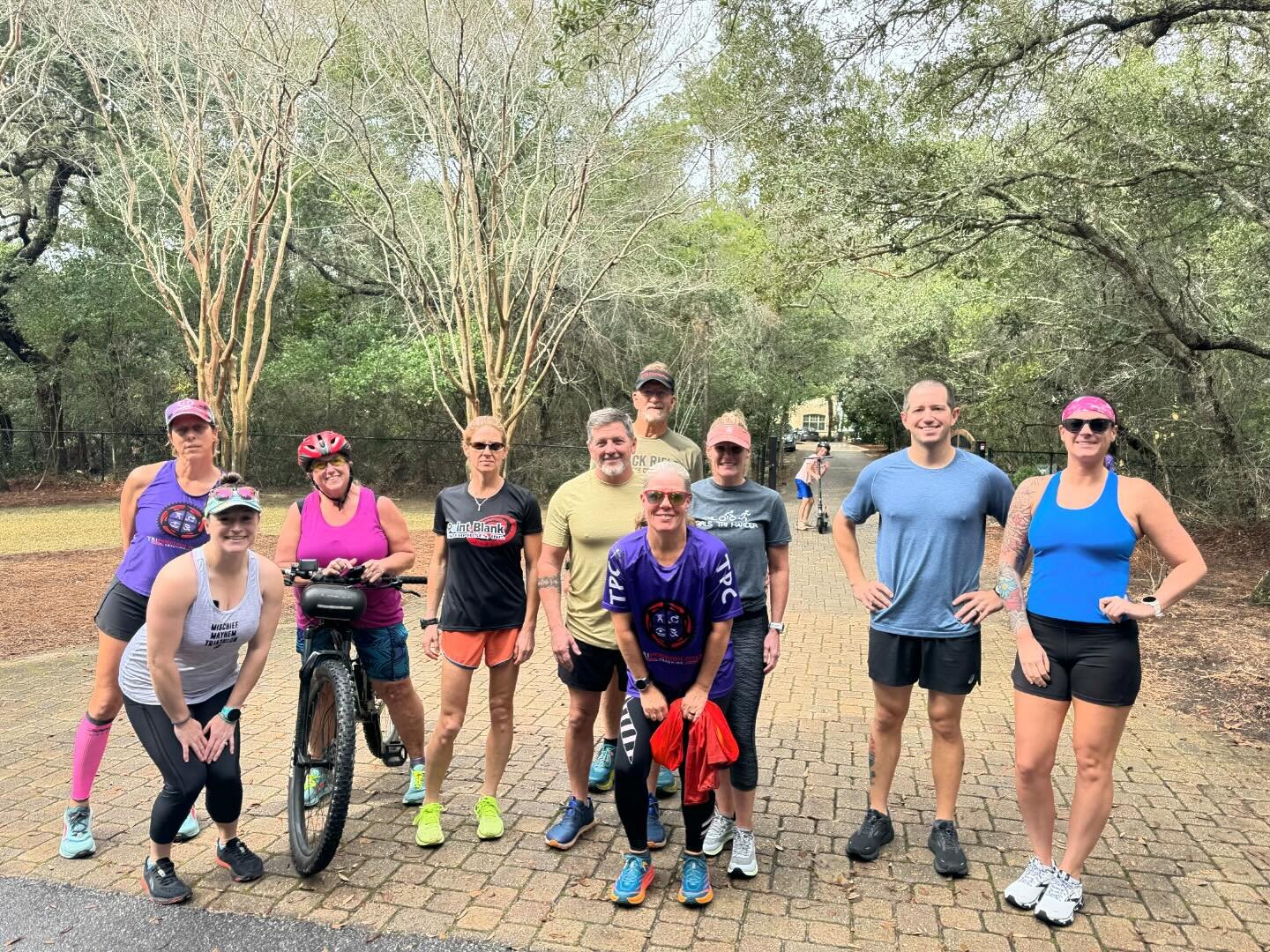 On #superbowlsunday the #triposse crew did a 4 mile #trailrun &amp; #trailbike as a warmup for our #taco social

#triposse #tpc #finishstrong #tricoaching  #purplepower #triathlon #adventureracing #gravel #mtb #ultrarunning #endurancesports #enduranc