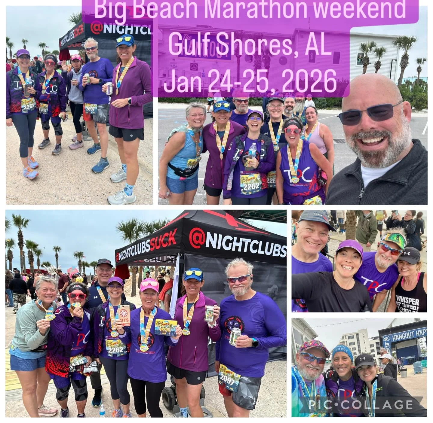 Lots of big wins for all the #triposse racers this weekend at the Big Beach Marathon/Half Marathon/5k!