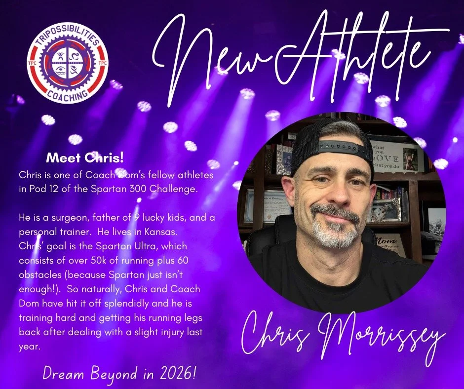 Let's give a big #purplepower welcome to Chris Morrissey!
He's in for some tough training, between @spartan's @300hardway and Spartan Ultra training with Coach Dom!