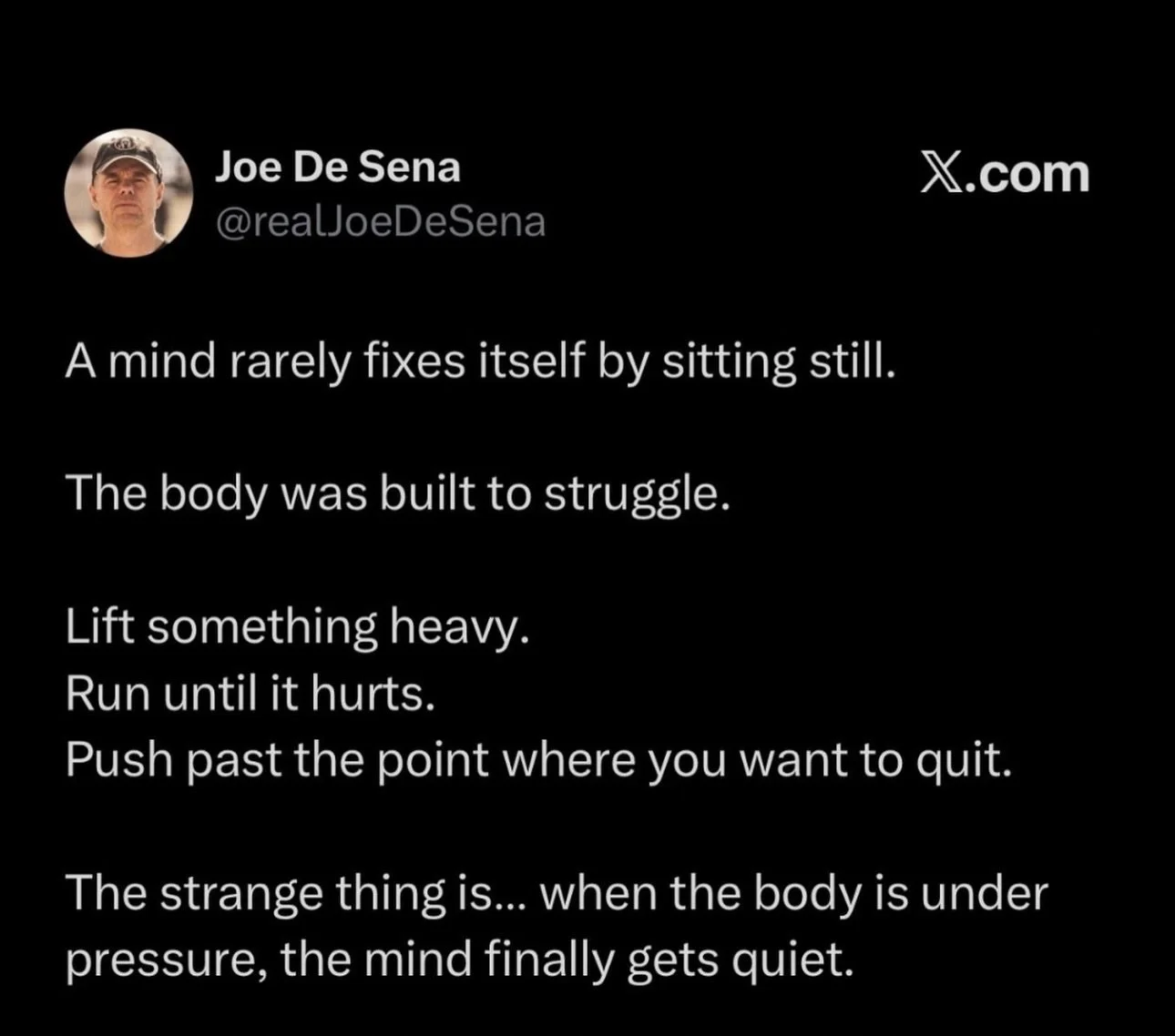 Truth!

What hard thing do you do?!