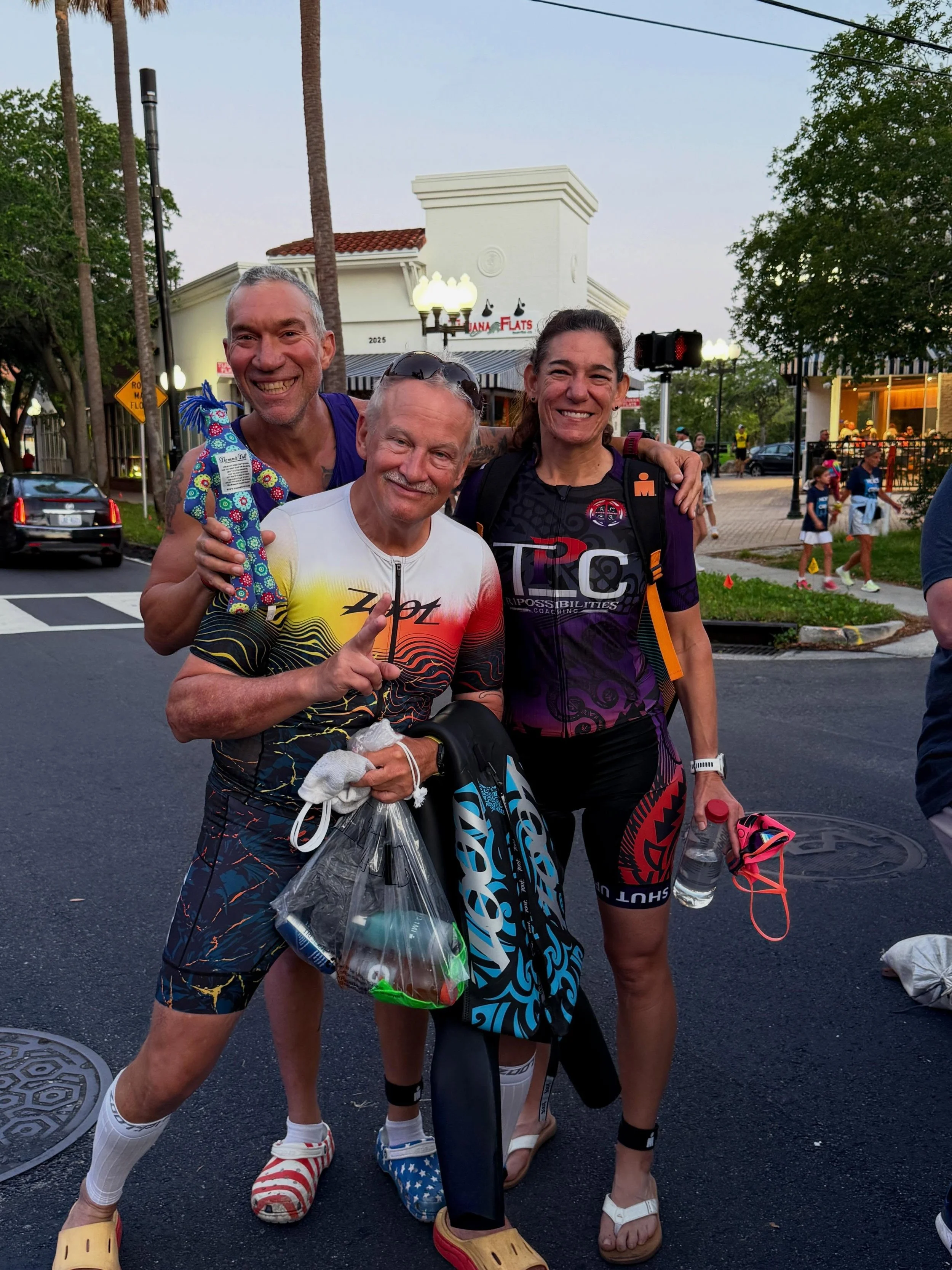 Pre-swim pics at Ironman Jax!
They&rsquo;re on the course and it&rsquo;s a beautiful day!