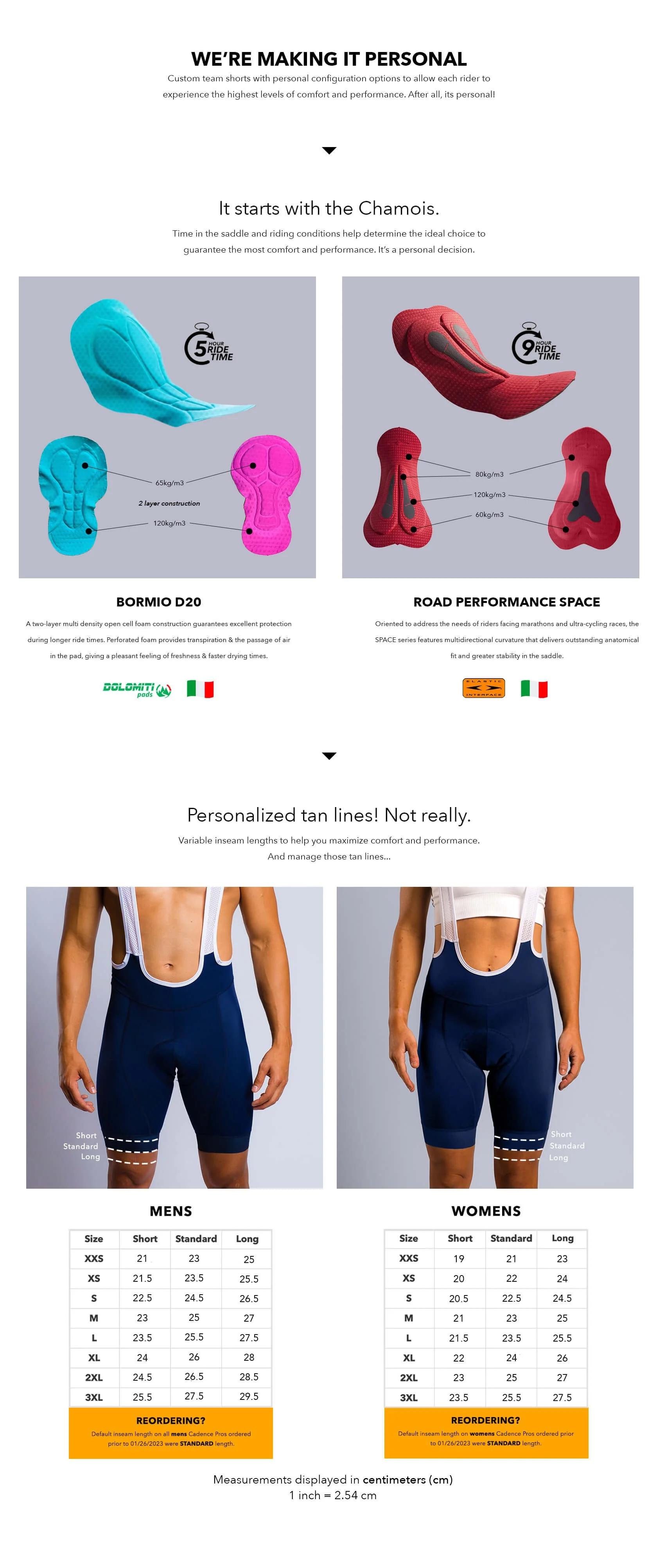 Cadence_Pro_Bib size chart womens.jpg